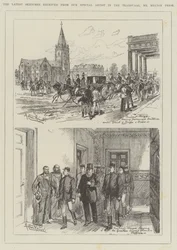 De laatste schetsen ontvangen van onze speciale kunstenaar in de Transvaal, Mr Melton Prior